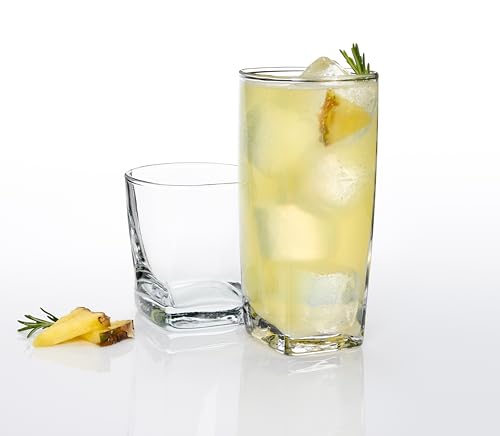16 Piece Anchor Hocking Rio Drinking Glasses Set