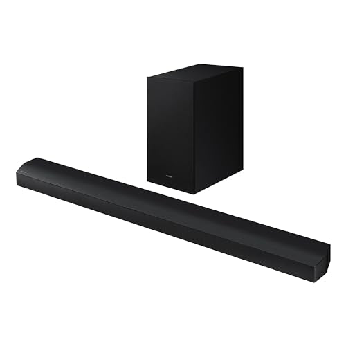SAMSUNG Built-in Center Speaker, Subwoofer with Bass Boost