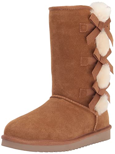 Koolaburra by UGG Women's Victoria Tall Fashion Boot, Chestnut