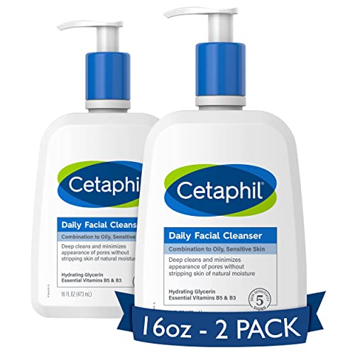 Cetaphil Face Wash 16 oz 2 Pack