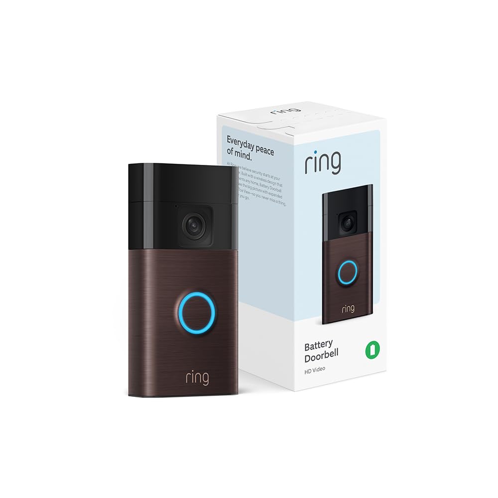 Ring Battery Doorbell with Two-Way Talk, and Motion Detection & Alerts