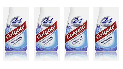 Colgate 2-in-1 Whitening With Stain Lifters Toothpaste 4 Pack