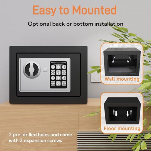Digital Electronic Security Keypad Mini Small Safe
