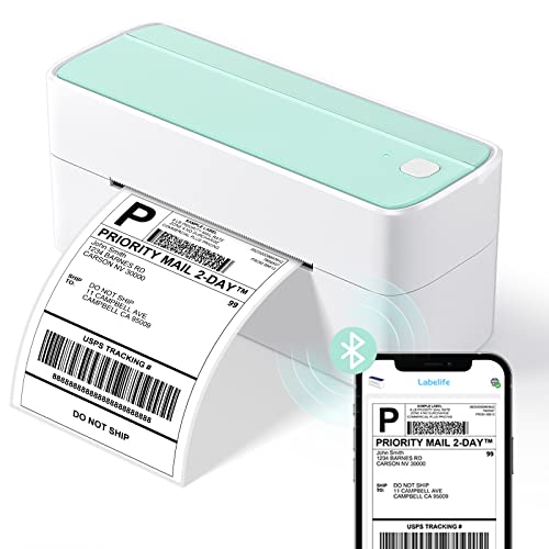 Bluetooth Shipping Label Printer 4x6