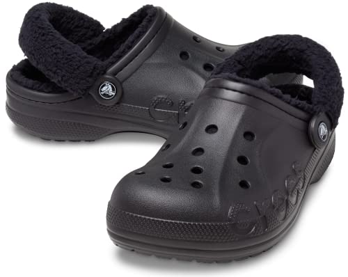 Crocs Unisex-Adult Lined Fuzz Strap Clogs