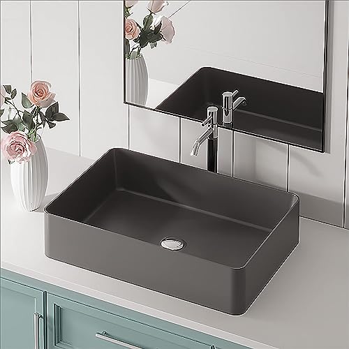 ARTSTONE 20 x 14.4 inch Bathroom Vessel Sink with Pop-up Drain Combo