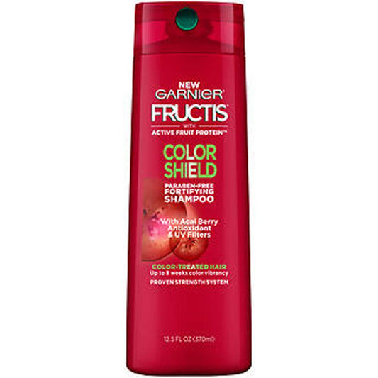 2 Pack Garnier Fructis Color Shield Shampoo, 12.5 fl oz