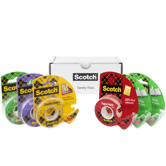 Scotch Variety Pack Tape, 6 Rolls