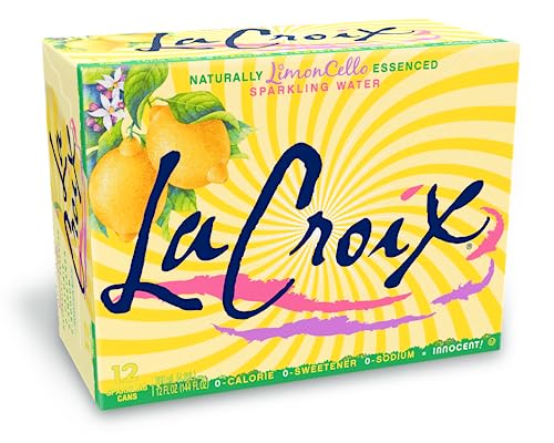 LaCroix Sparkling Water, LimonCello, 12 Fl Oz pack of 12