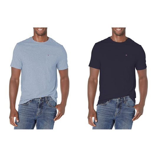 Tommy Hilfiger Men's Cotton Crewneck T-Shirt, 2 Pack