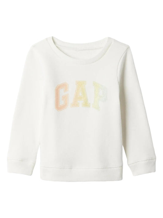 GAP Baby Girls Logo Crew Sweatshirt