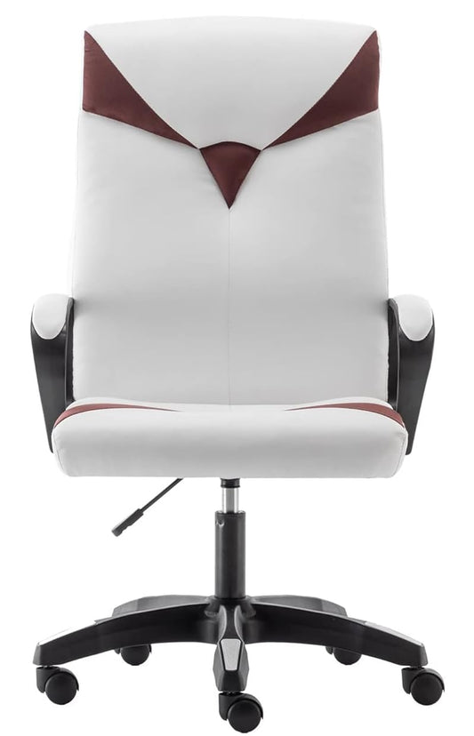 Faux Leather Padded Adjustable Ergonomic Office Desk Chair