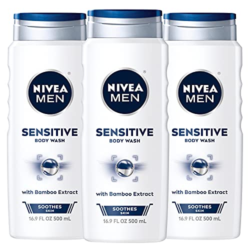 Nivea Men Sensitive Body Wash 3 Pack