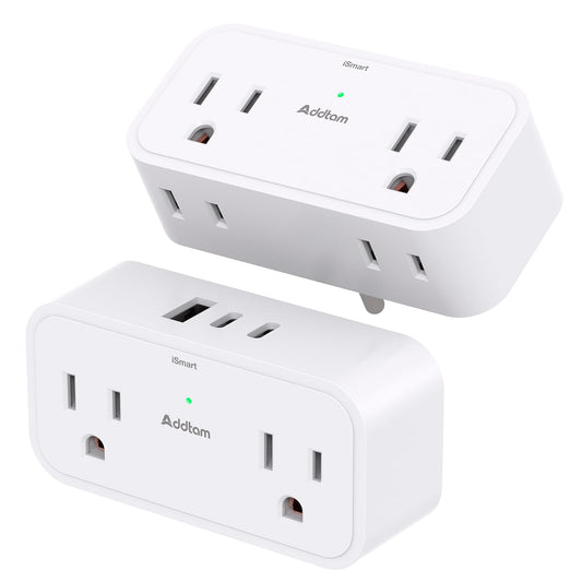 Multi Plug Outlet Extender – 2-Pack