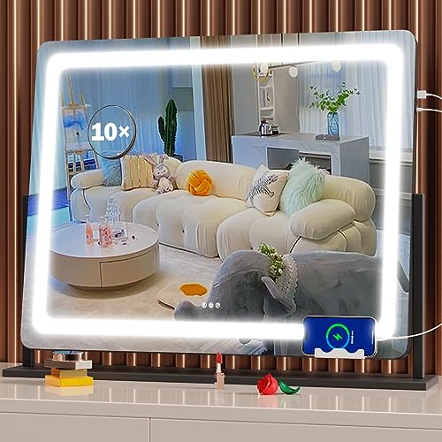 32" x 24" Large LED Vanity Mirror