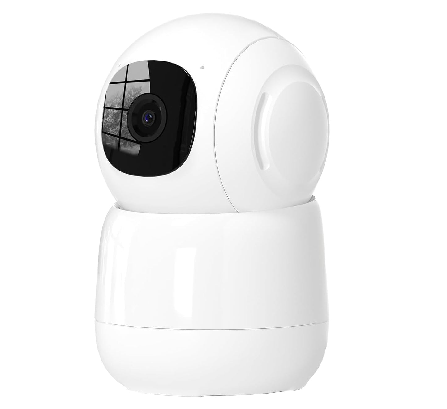 Linkthai Indoor Security Camera, 2K Pet Dog Camera with Phone App,Baby Monitor Camera with Auto Tacking Motion Detection, Cloud & SD Card Storage3 with Night Vision(2.4GHz ONLY) (White)