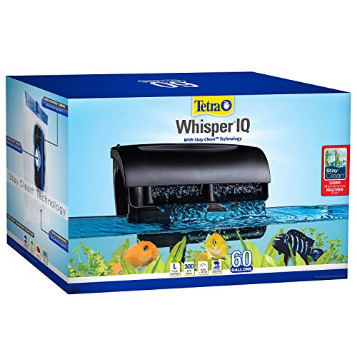 Tetra Whisper IQ Power Filter 60 Gallons, 300 GPHTechnology