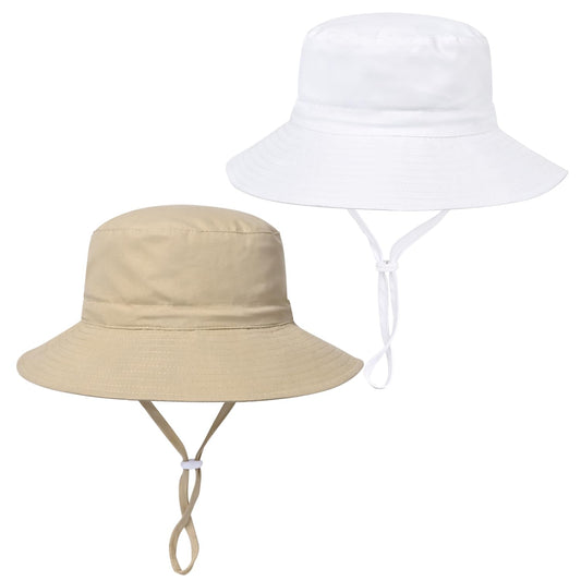 Baby Toddler Sun Hat, 2 Pcs