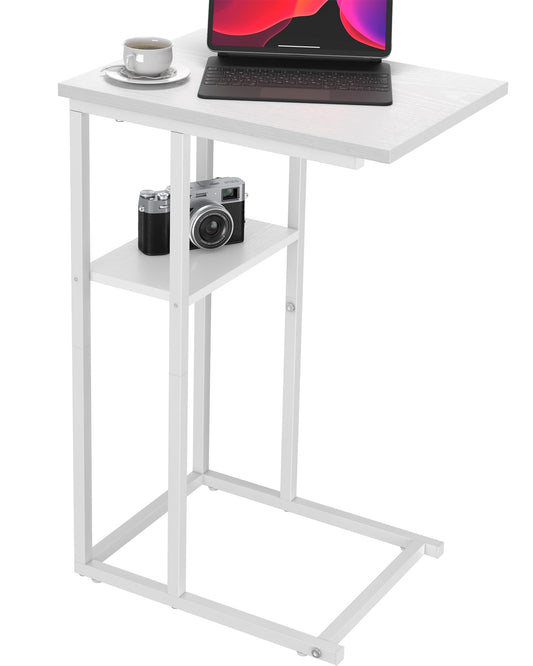 C Shaped End Table