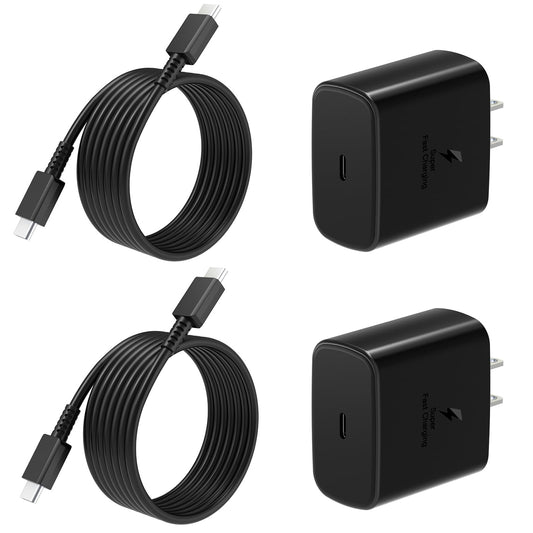 6FT Super Fast Charger USB C, 2 Pack