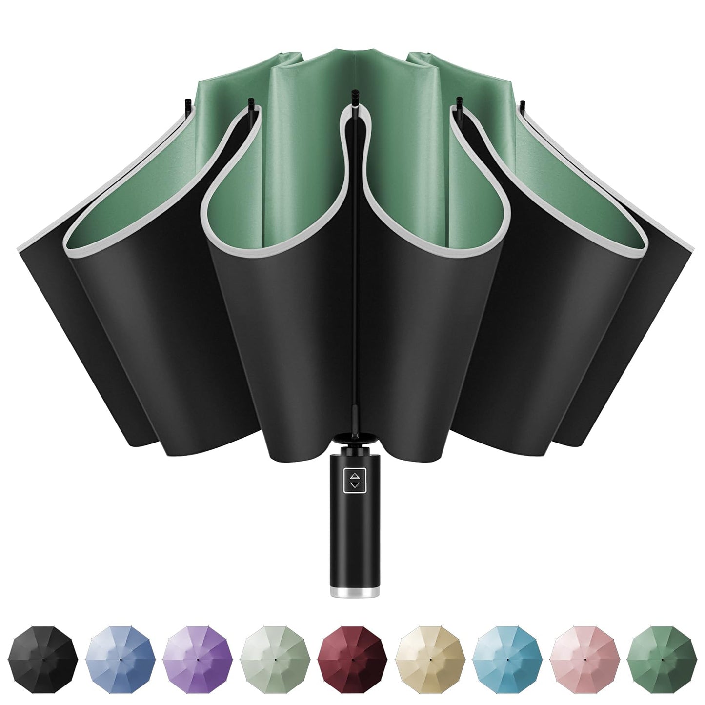 Yoobure Inverted Travel Umbrella