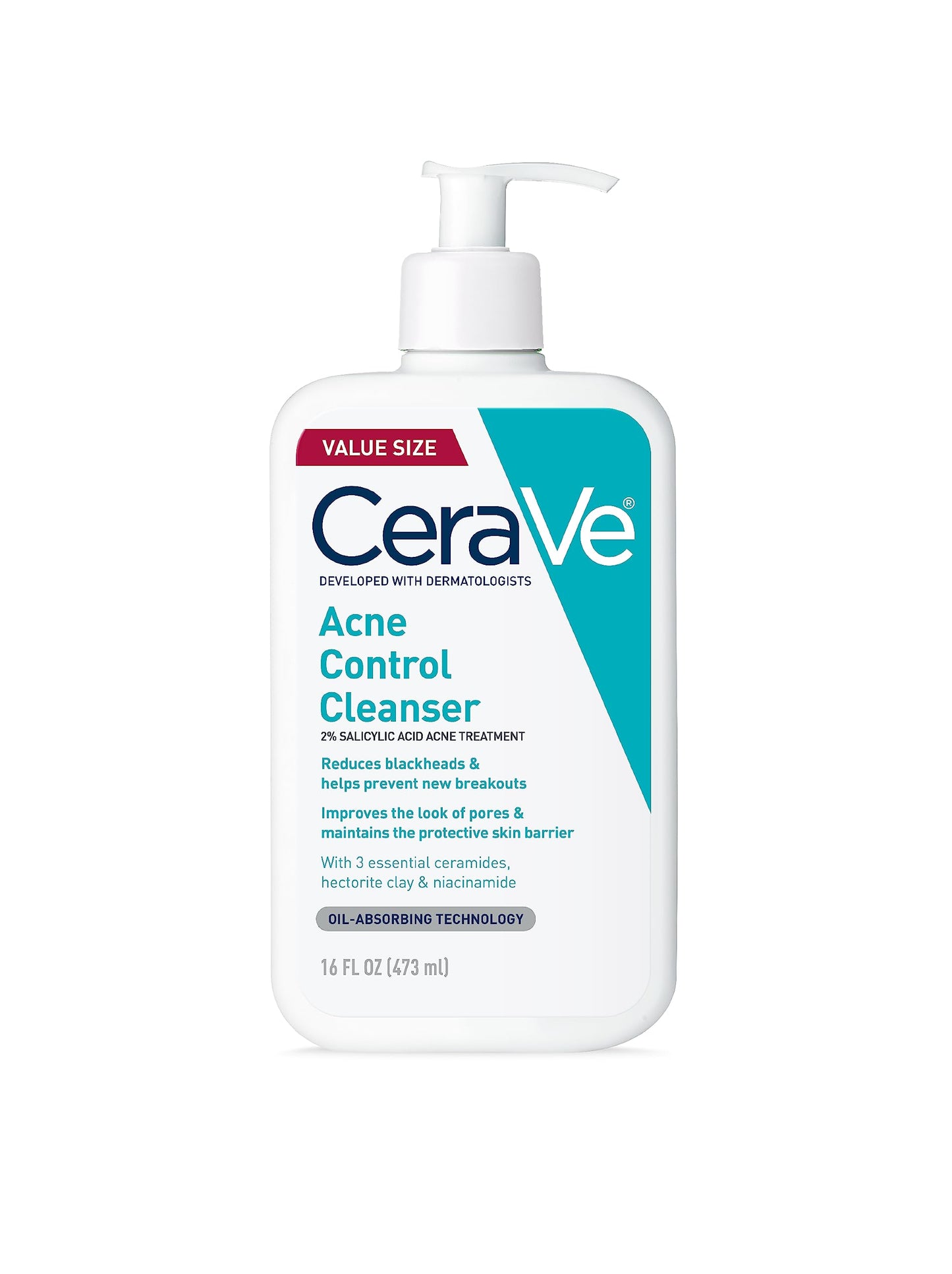 CeraVe Acne Control Cleanser 16 Ounce