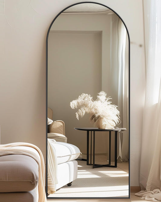Full Length Mirror, Arch 57"x19" Floor Mirror