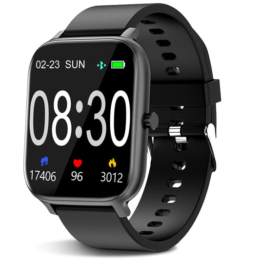 Choiknbo Smart Watch for Man/Women Fitness Tracker SmartWatch for Android/iOS Phones 1.83" Full Touch Screen with Heart Rate/Sleep Monitor, Step Counter, IP68 Waterproof Smart Watches