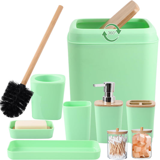 9 Piece Bathroom Accessory Set