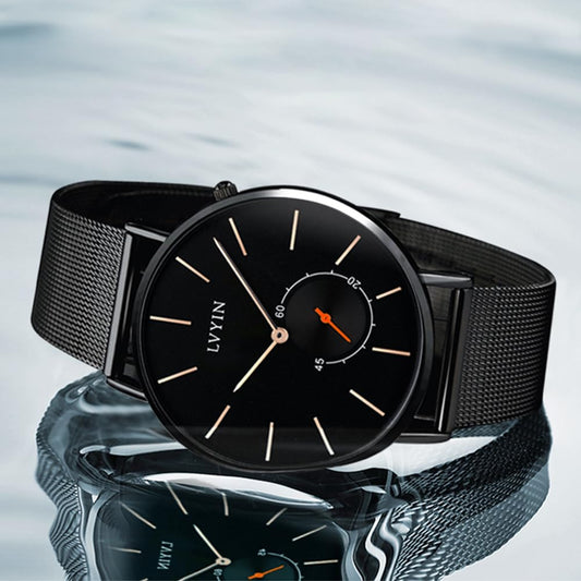Stainless Steel Men's Wrist Watch