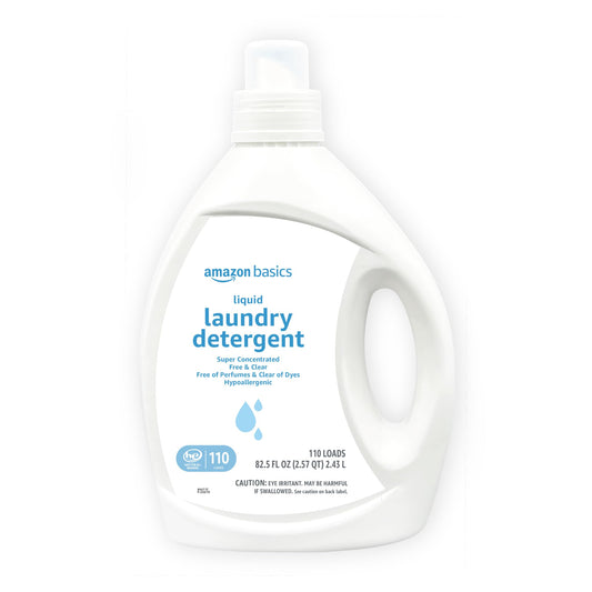 Amazon Concentrated Liquid Laundry Detergent – 110 Loads