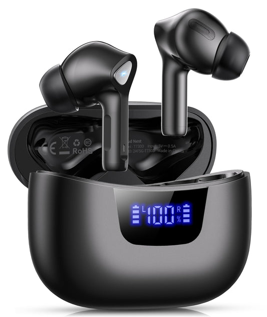 Wireless Bluetooth V5.3 Earbuds with Mic