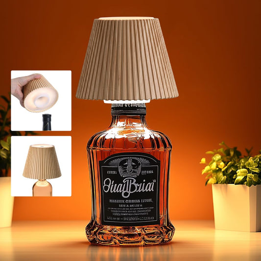 Wireless Bottle Lamp Shades