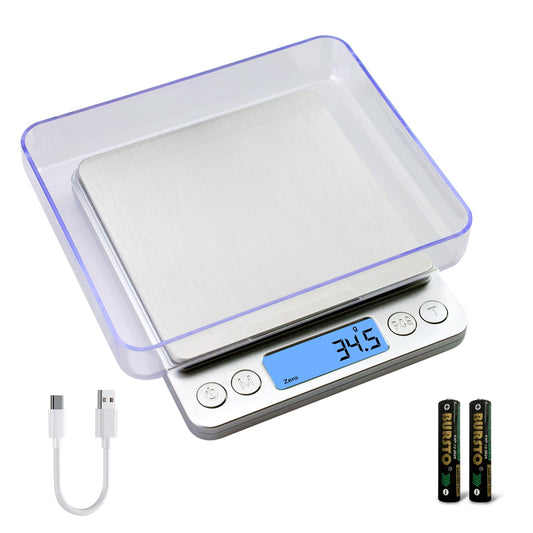 High Precision Pocket Scale with LCD Display
