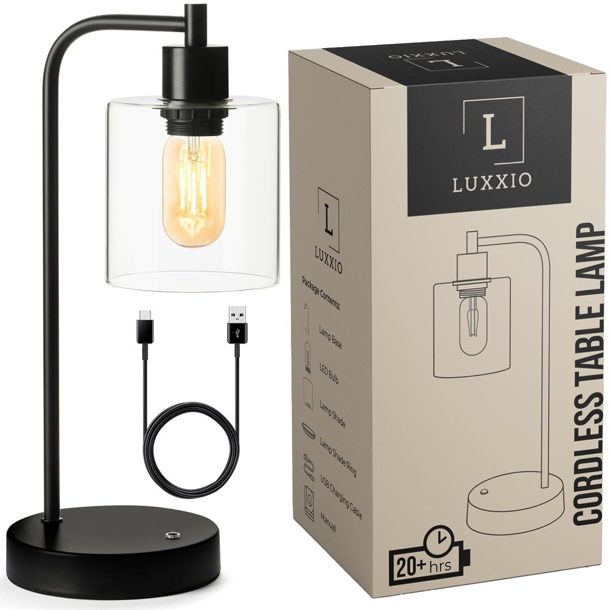 Cordless Table Lamp