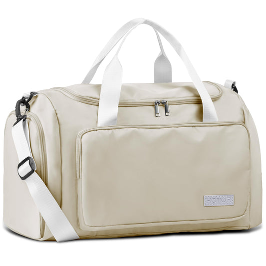 HOTOR Gym Bag – Travel Duffle with Shoe Compartment