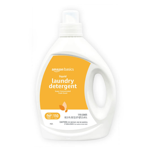 Amazon Basics Laundry Detergent – 110 Loads – 82.5oz