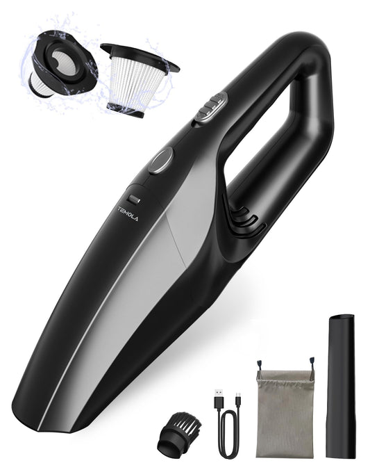 TEMOLA Handheld High Power Car Vacuum Cleaner