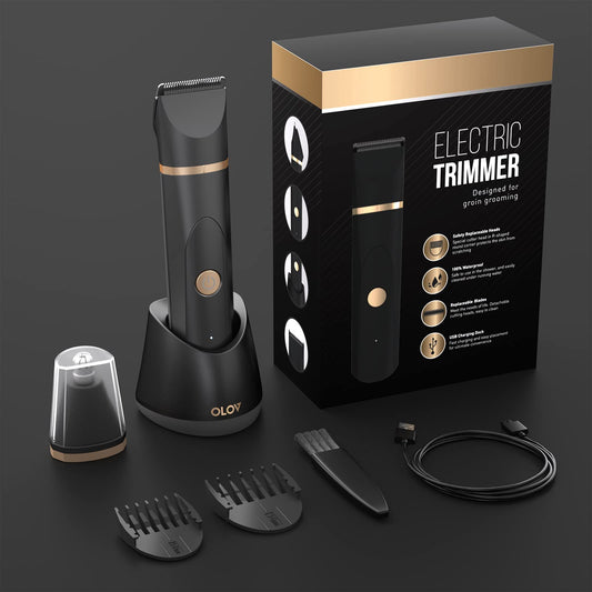 OLOV Electric Body Hair Trimmer - Waterproof