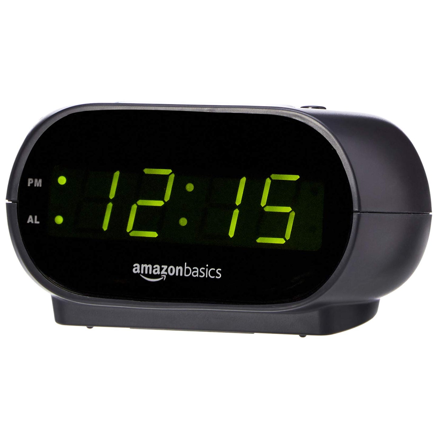 Amazon Basics Digital Oval Alarm Clock