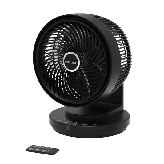 Everdure 9” Oscillating AC Desk/Table Fan