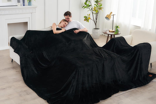 Oversized King Fleece Blanket, 10'x10'