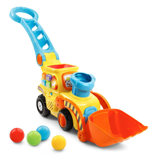VTech Push & Pop Bulldozer Toy
