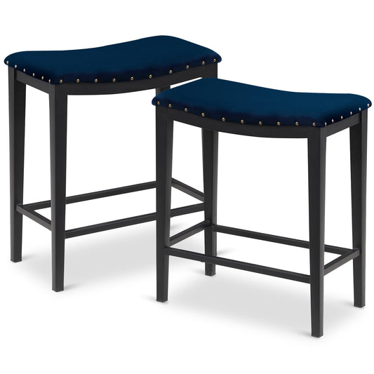 Counter Height 24 Inches Bar Stools Set of 2