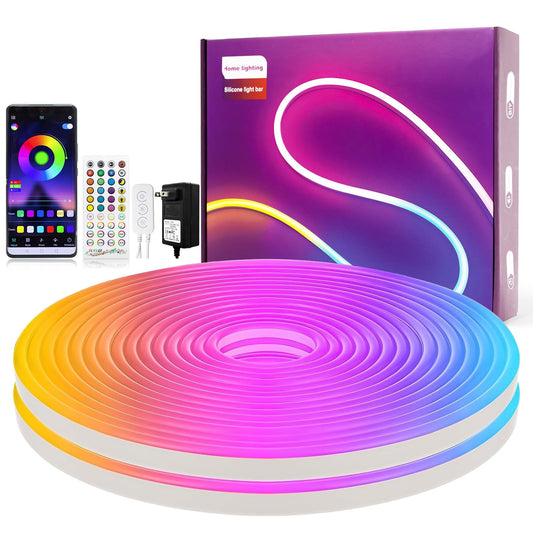 RGB LED Neon Rope Light - 16.4FT