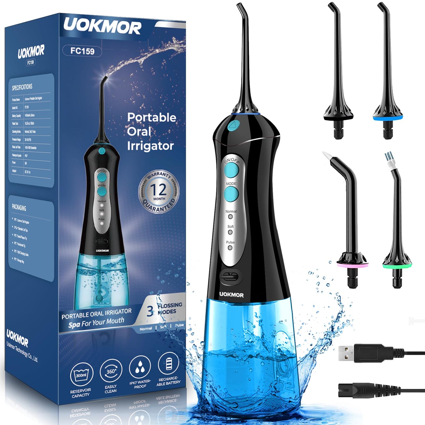 Cordless Travel Water Flosser