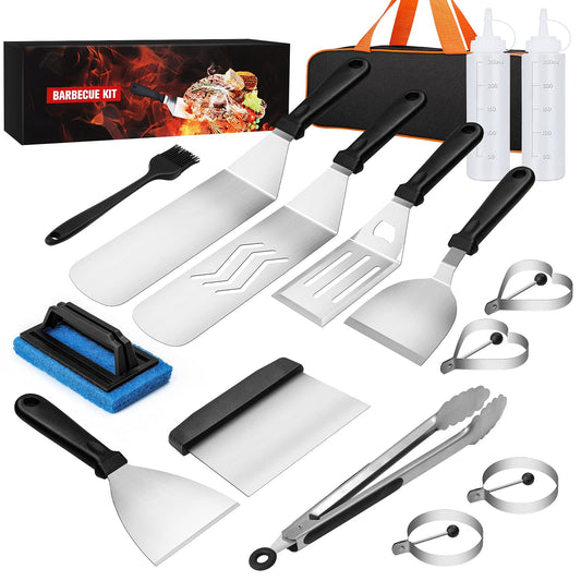 16pcs Flat Top Grill Accessories Set