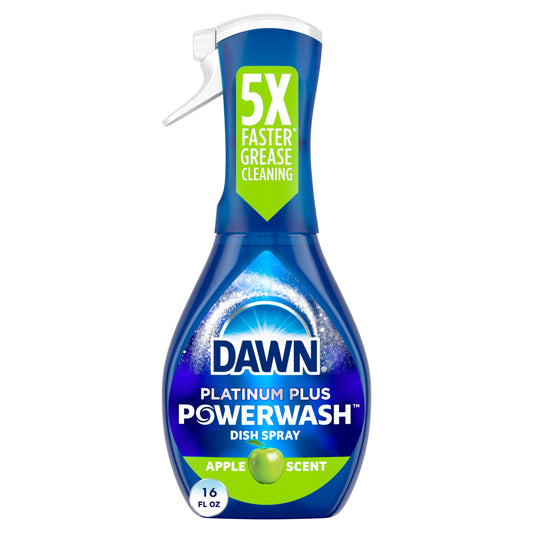 Dawn Platinum Dish Spray, Apple Scent, 16oz