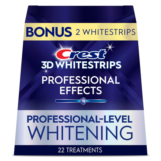 Crest 3D Whitestrips, 44 Strips (22 Count Pack)