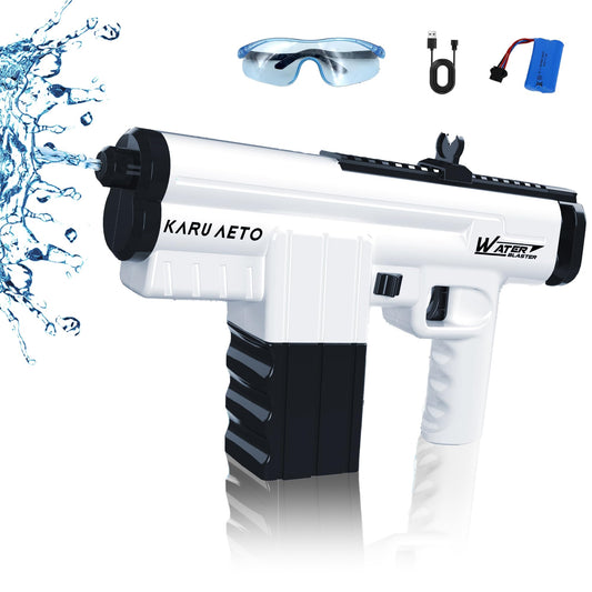 Electric Water Gun for Adults and Kids Aged 8-12,Automatic Water Gun with 22ft Long Range,Water Blaster Squirt Gun Water Pistol for Pool Party,Backyard Fun,Summer Beach